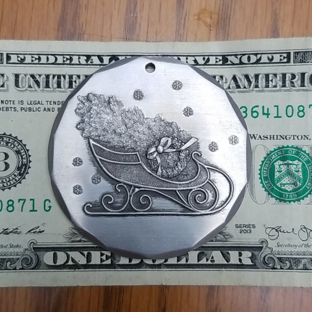 Wendell August Forge Christmas Ornament